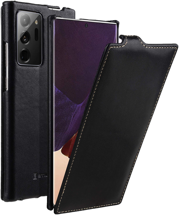 STILGUT UltraSlim kompatibel mit Samsung Galaxy Note 20 Ultra Hülle aus Leder - Samsung Note 20 Ultr