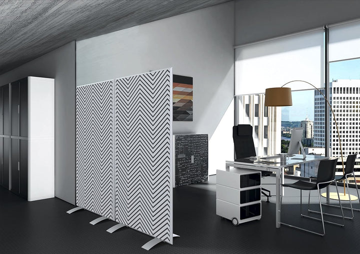 Paperflow EasyBox Vier Schublade Mobiler Sockel Modern weiss/schwarz Weiss / Schwarz, Weiss / Schwar