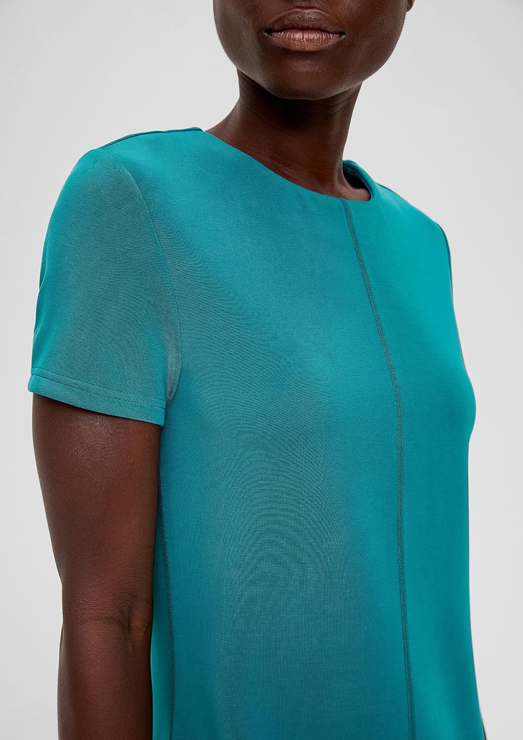 s.Oliver Damen Minikleid Minikleid 46 Blue Green, 46 Blue Green