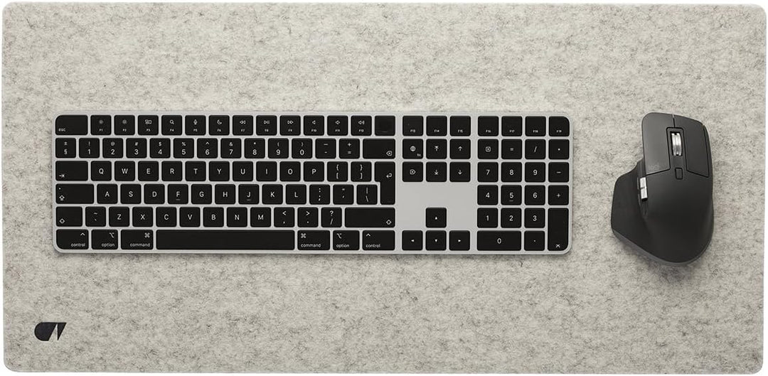 OAKYWOOD - Filz Schreibtischunterlage Grau M Grey - Medium, Grey - Medium