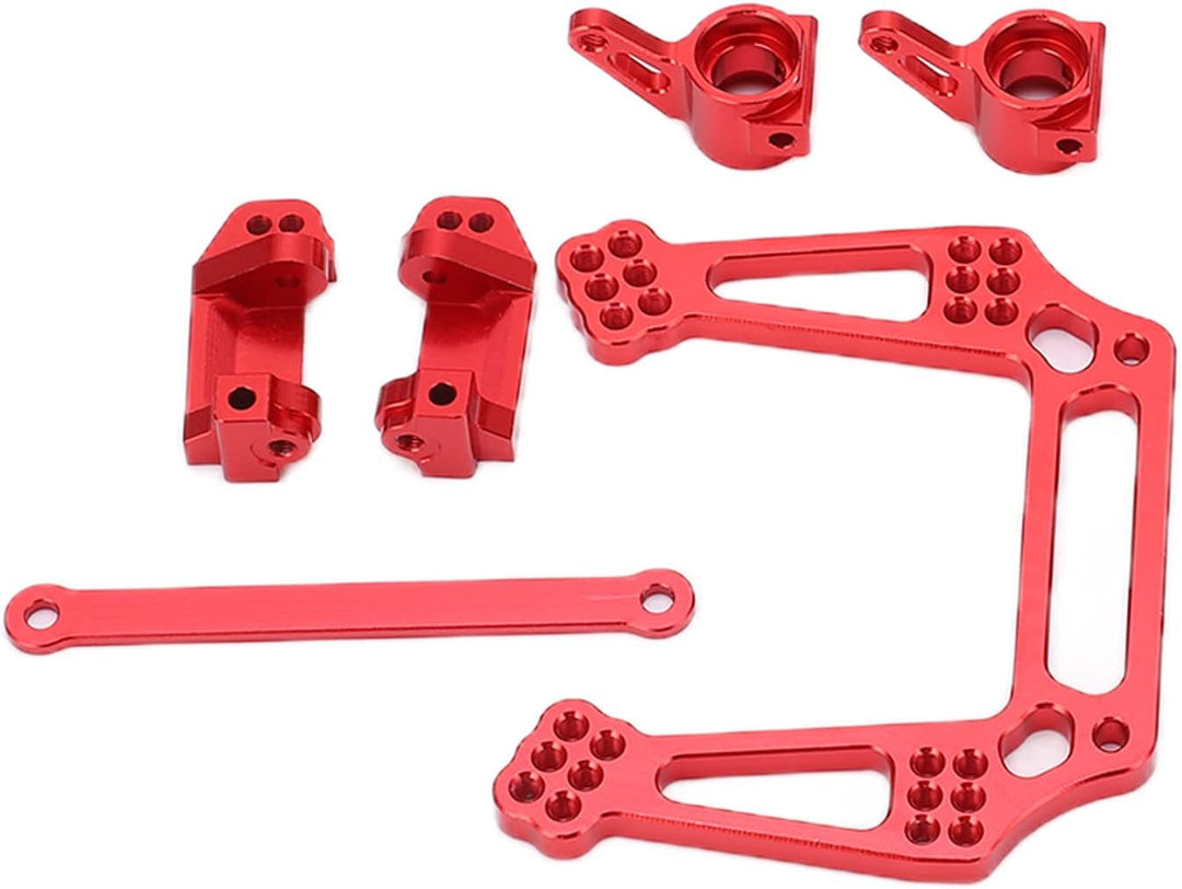 RC Querlenker Vorne Hinten, 1/10 RC Aluminiumlegierung Teile Kit Kompatibel für TRAXXAS Slash 2WD 1/