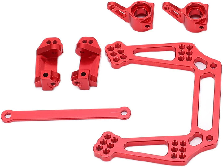 RC Querlenker Vorne Hinten, 1/10 RC Aluminiumlegierung Teile Kit Kompatibel für TRAXXAS Slash 2WD 1/