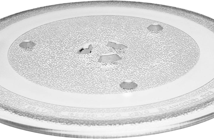 vhbw Mikrowellen-Teller kompatibel mit LG MS23NECBW Mikrowelle - Drehteller mit Y-Aufnahme, 28,8 cm,
