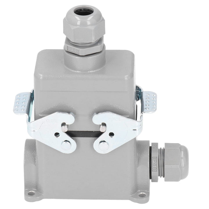 Rechteckiger Schwerer Steckverbinder IP65 16A 500V Wasserdichter Steckverbinder Flammhemmende Schrau