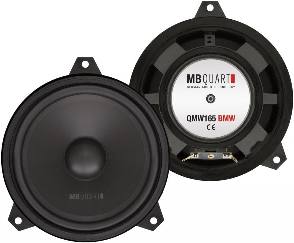 MB QUART QMW165-BMW Kompatibel für BMW E46 - 16,5cm Auto Bass Lautsprecher / Boxen / Woofer
