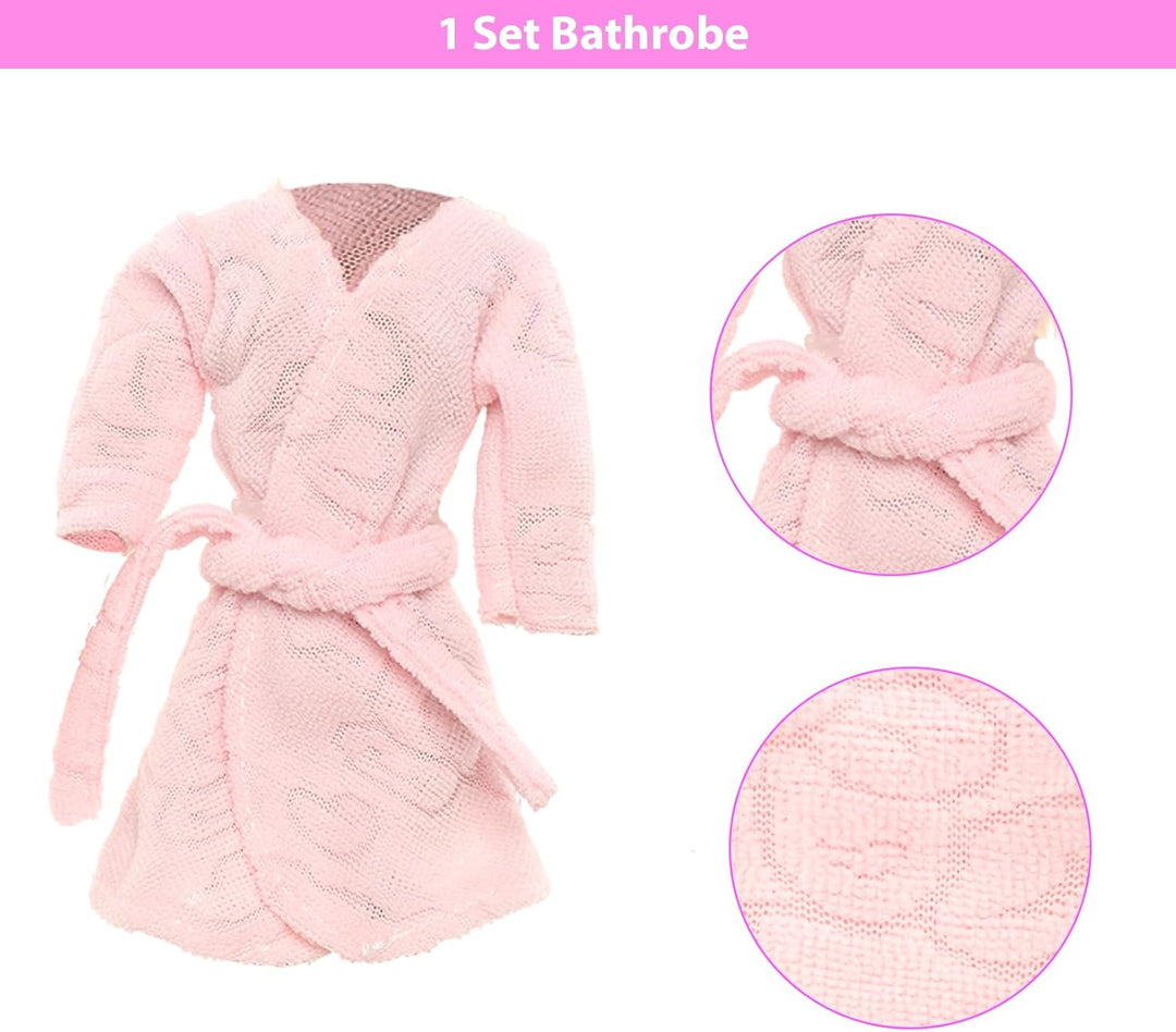 Miunana 10 Puppenkleidung Puppen Kleidung 5 Badeanzug Bikini 4 Meerjungfrau Schwimmbekleidung 1 Bade