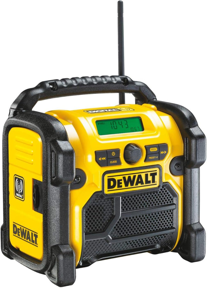 DeWalt Akku- und Netz-Radio/Baustellen-Radio (DAB(DAB(+)/FM Stereo/FM & 32-TLG. Schrauberbit-Set