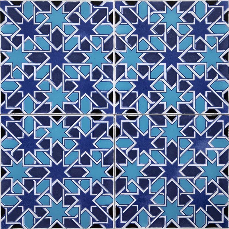 Cerames Orientalische Marokkanische Keramikfliesen Casablanca - dekorative Mosaikfliesen für das Bad
