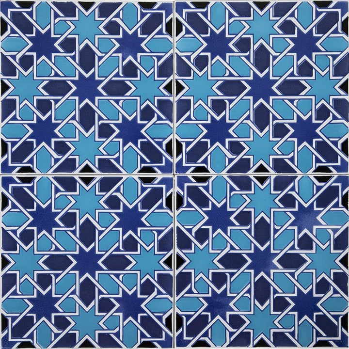 Cerames Orientalische Marokkanische Keramikfliesen Casablanca - dekorative Mosaikfliesen für das Bad
