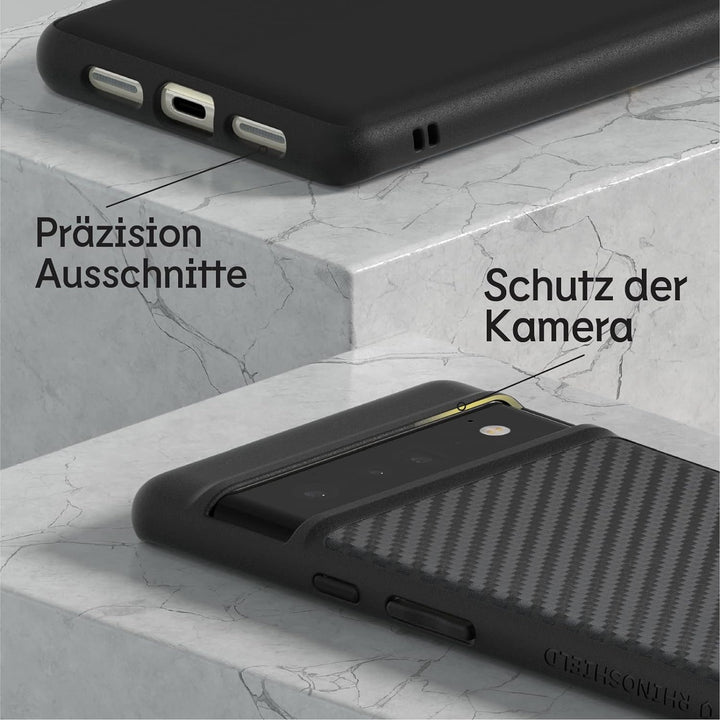 RhinoShield Case kompatibel mit [Google Pixel 6 Pro] | SolidSuit - Stossdämpfende & schlanke Schutzh