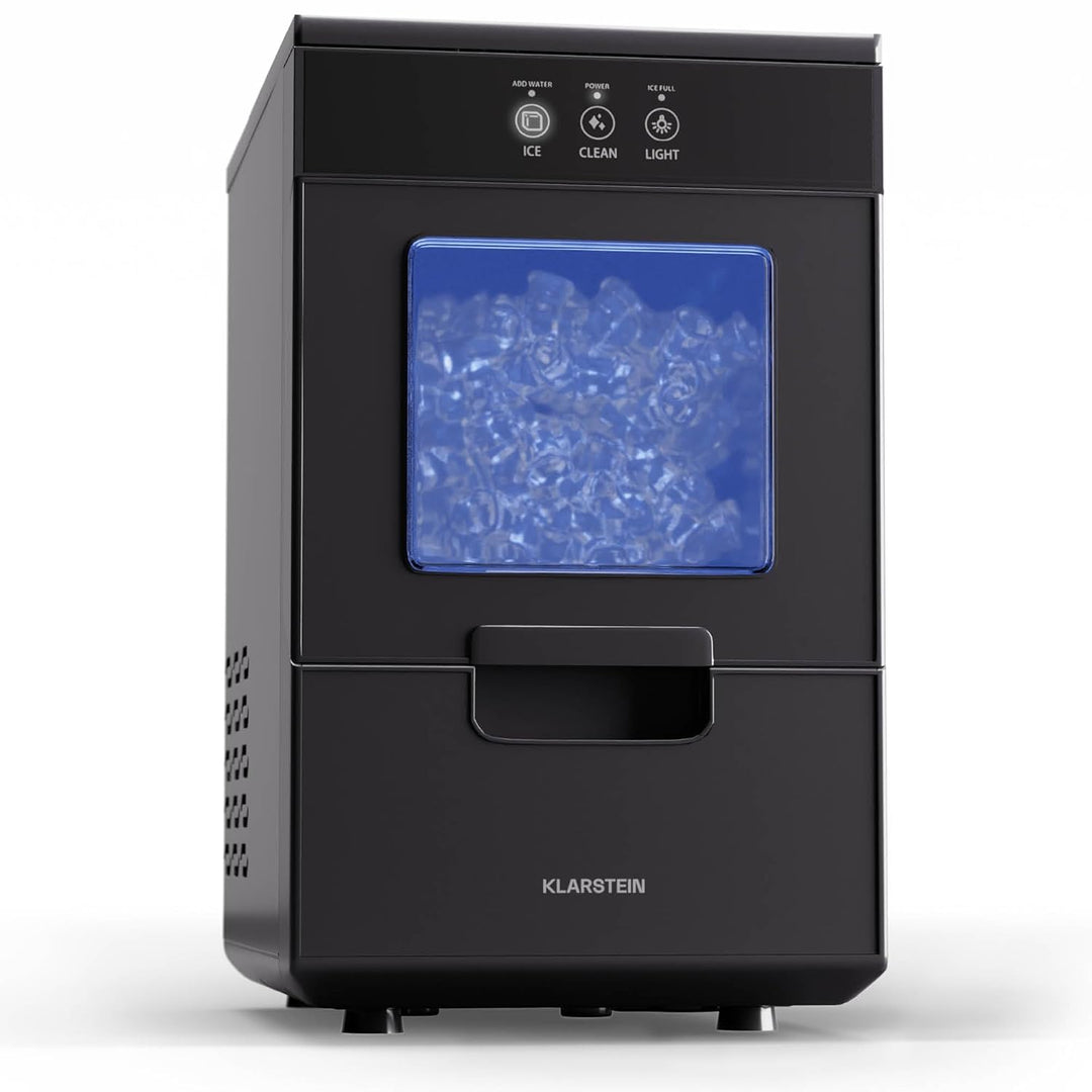 Klarstein 2,2L Eisnugget-Maschine für Zuhause, Camping & Gastro, Schnelle Nuggeteis-Maschine Klein,