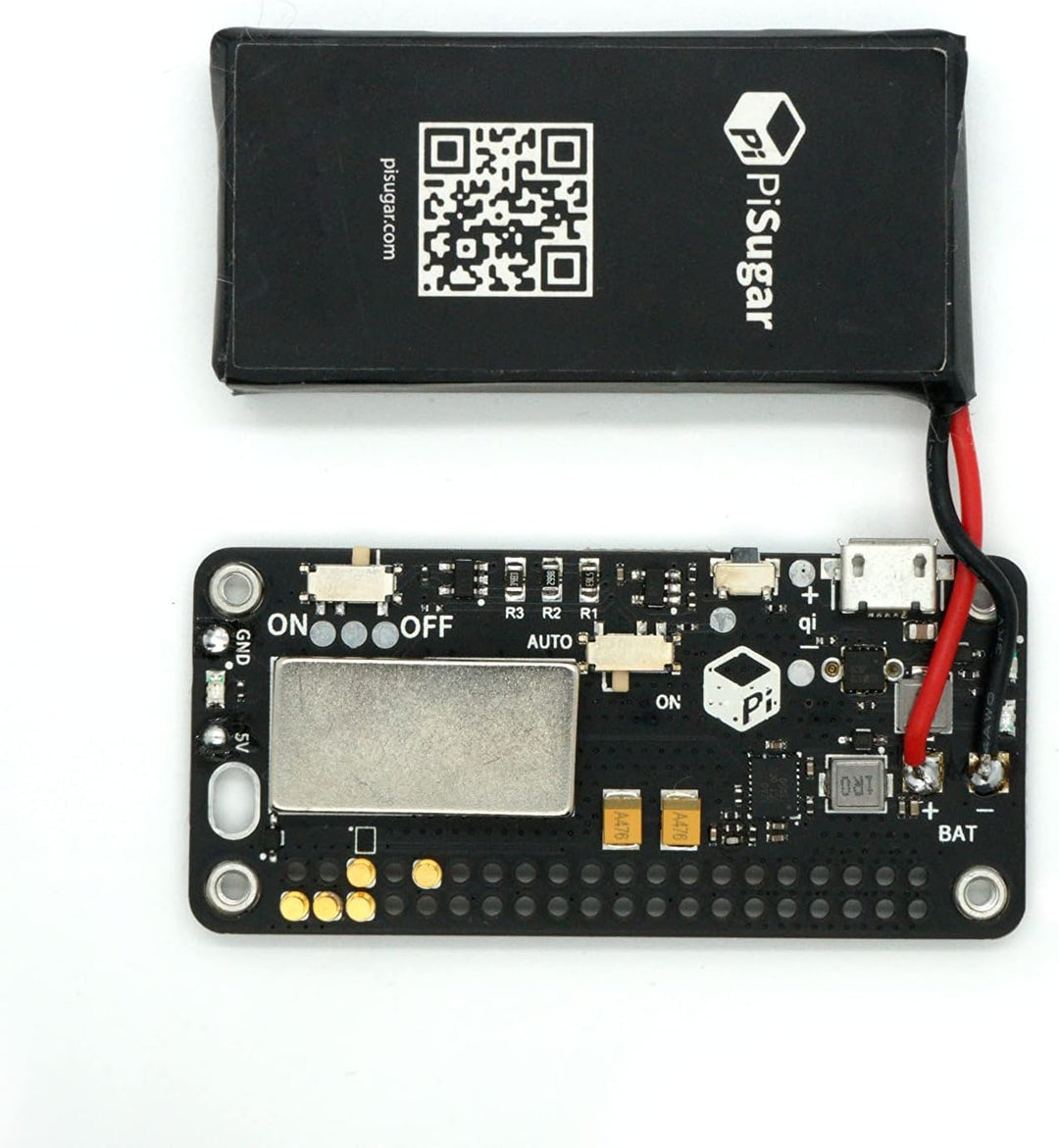 PiSugar S Portable 1200 mAh UPS Lithium Battery Pwnagotchi Power Module for Raspberry Pi-Zero W/WH M