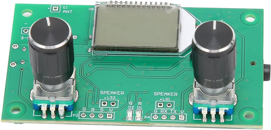 FM-Radio-Empfängermodul 87-108 MHz Stereo-Ausgang Radio DIY Drahtloser Empfänger LCD-Display DSP PLL