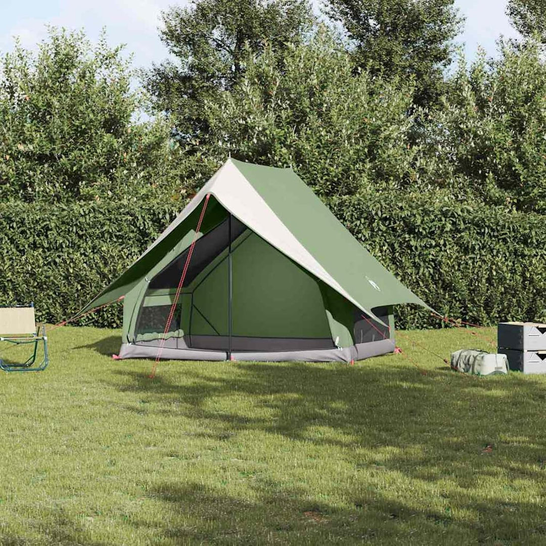 Anself Wasserdichtes Familienzelt | Outdoor-Schutz | Leicht &amp; Robust | Polyester &amp; Fiberglas 4100676
