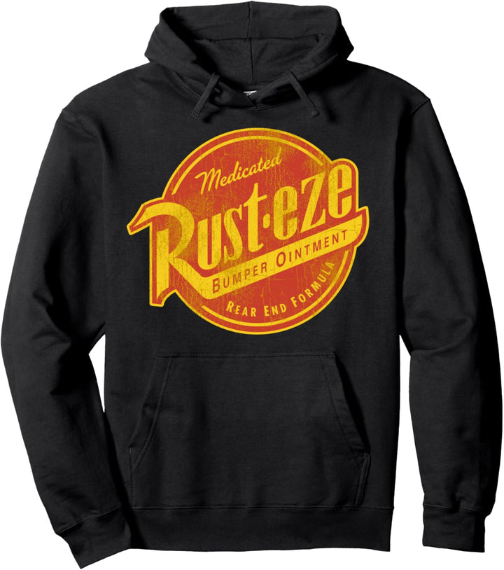 Disney Pixar Cars Vintage Rust-Eze Ointment Pullover Hoodie