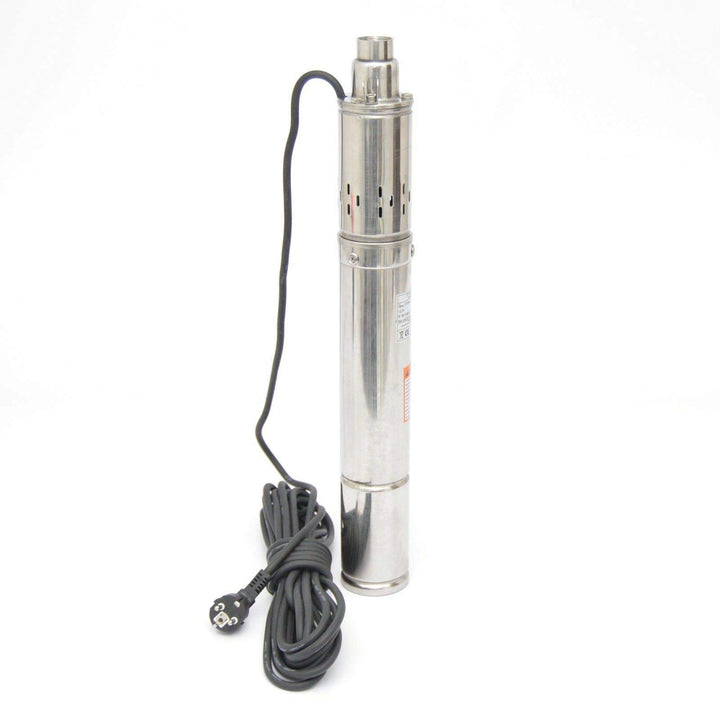 Energiesparende 3" Zoll 75mm Tiefbrunnenpumpe Rohrpumpe Tauchpumpe 7,7bar