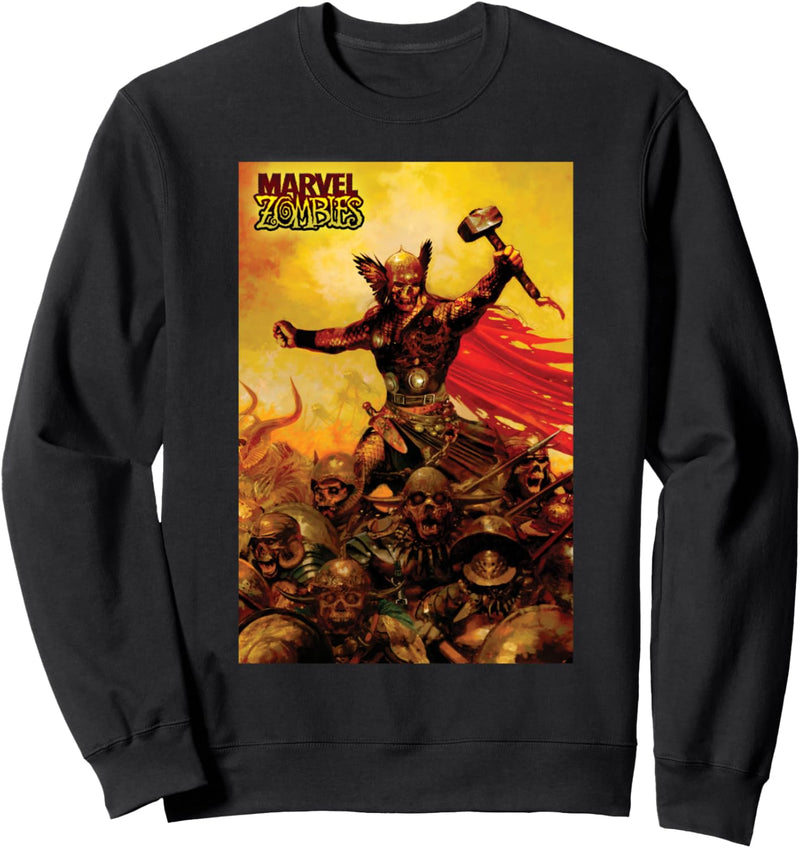 Marvel Zombies Thor Zombie Poster Sweatshirt