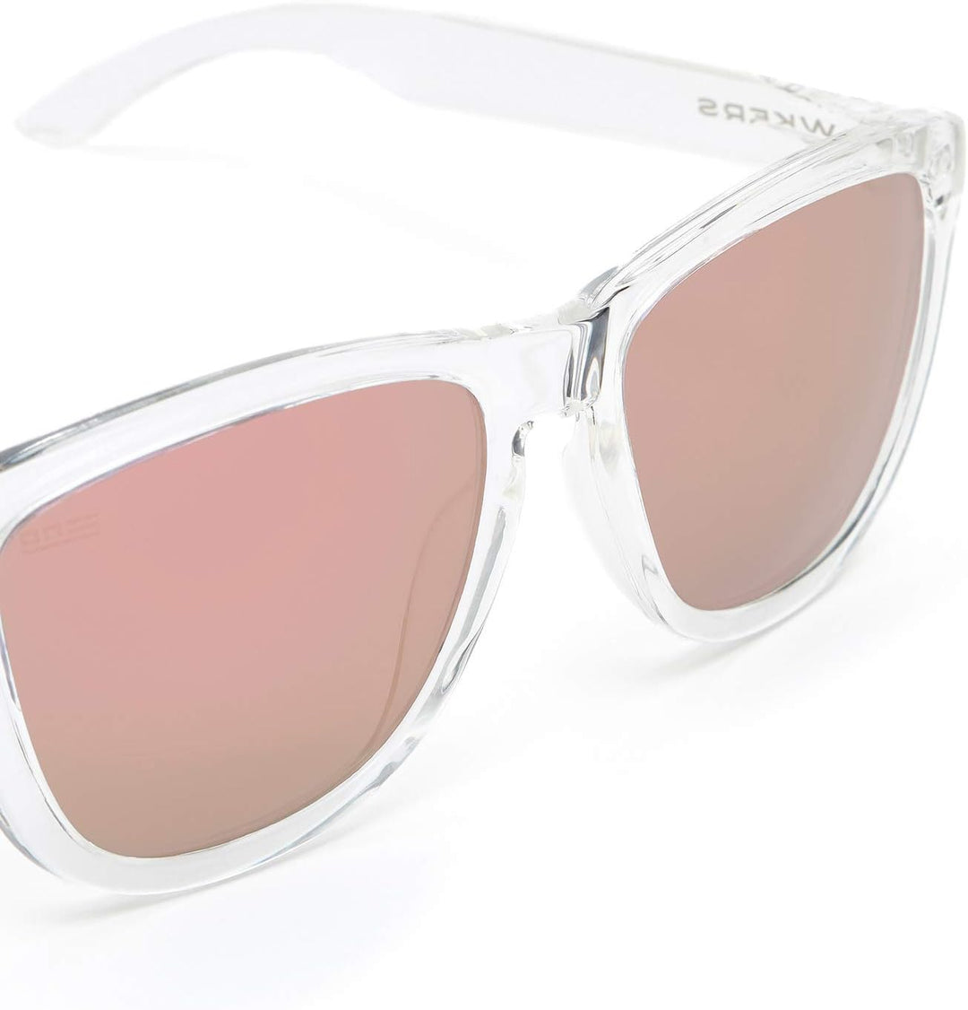 HAWKERS Sonnenbrille ONE POLARIZED für Herren und Damen Air · Rose Gold Polarisiert Einheitsgrösse O