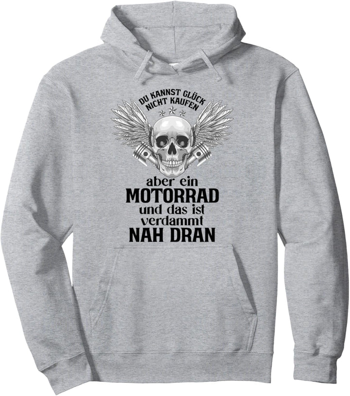 Motorradfahrer Geschenk für Männer Motorrad Grafik Spruch Gr Pullover Hoodie