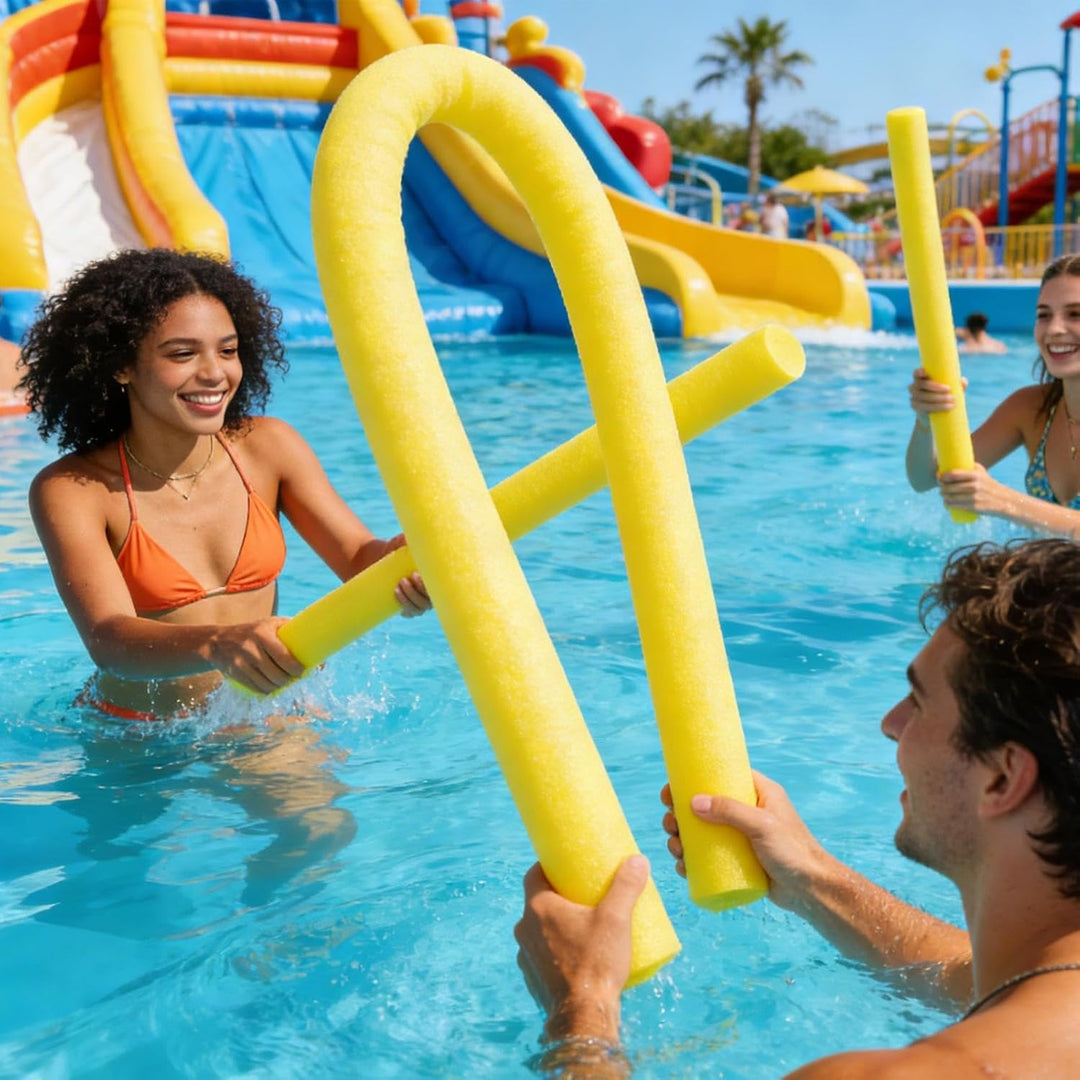 Pool Noodle with Hole,3er Set Schwimmnudel Für Kinder Erwachsene, Erwachsene Hohl Schwimmbad Nudel P