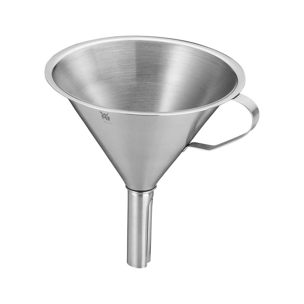 WMF Gourmet Trichter 12 cm, Cromargan Edelstahl mattiert, spülmaschinengeeignet