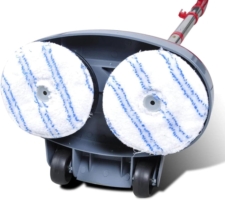 5 in 1 Doppelkopf Bohnermaschine Polierer, ZEYUAN Bodenschleifer, Parkettschleifmaschine