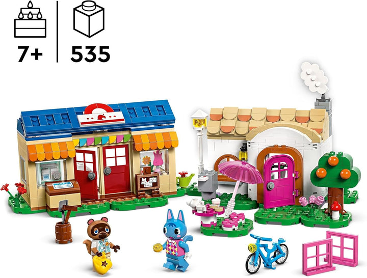 LEGO Animal Crossing Nooks Laden und Sophies Haus Set, kreatives Spielzeug & Animal Crossing Jimmys