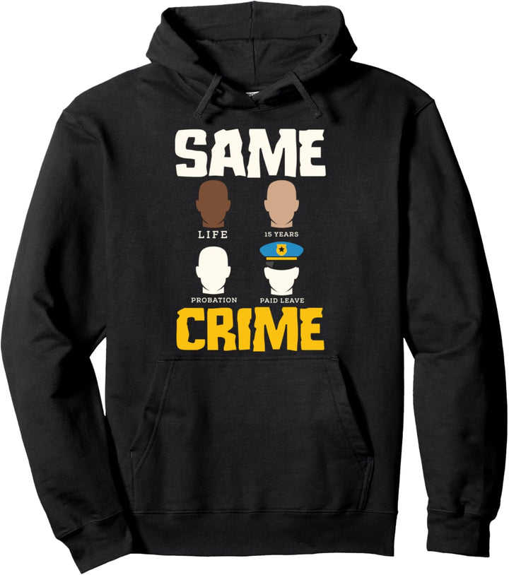 Gleiches Verbrechen Mehr Zeit Aktivist der politischen Pullover Hoodie