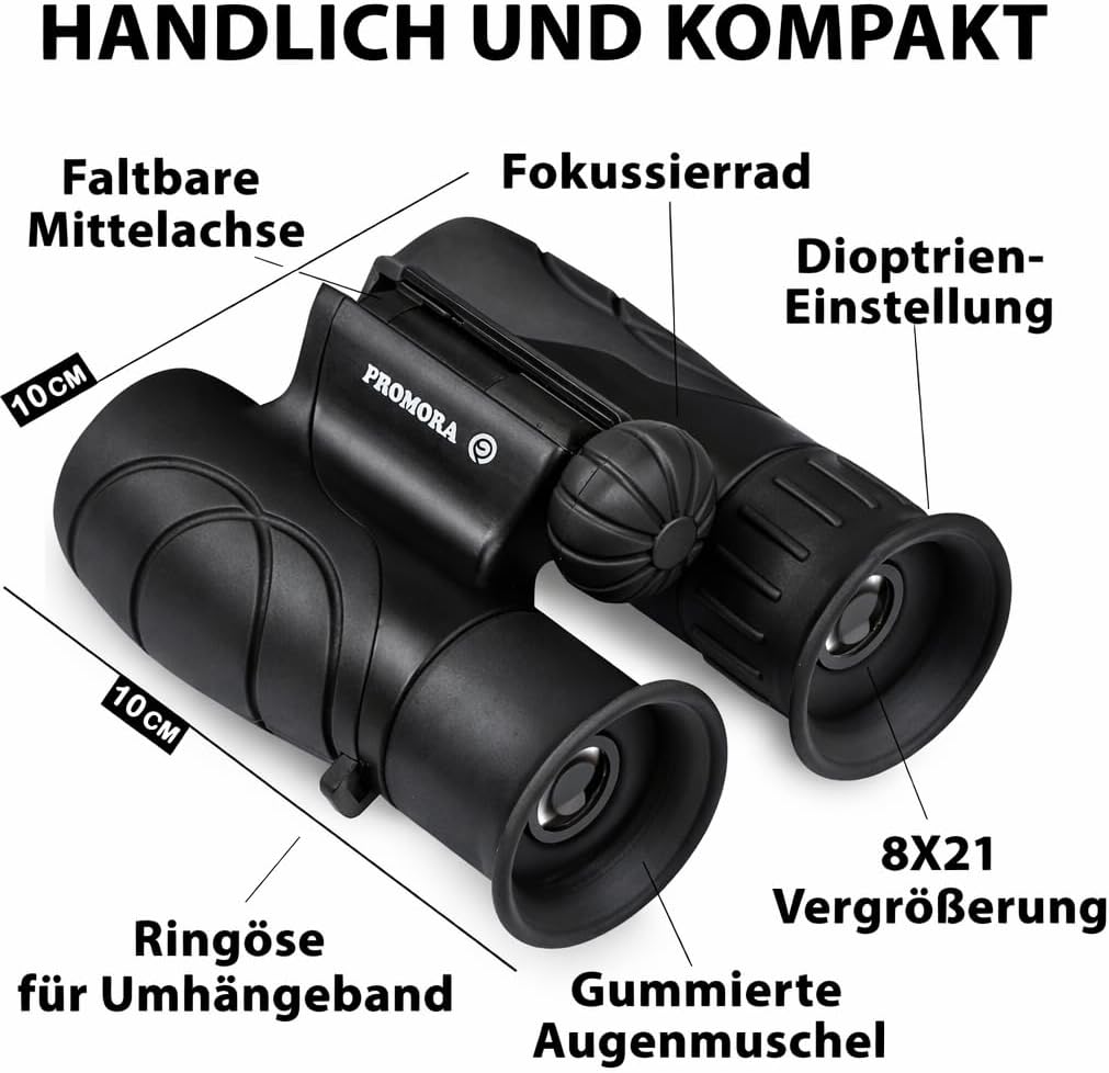 Fernglas für Kinder - Optimales Geschenk zu Ostern für kleine Jungen und Mädchen - Starke Vergrösser