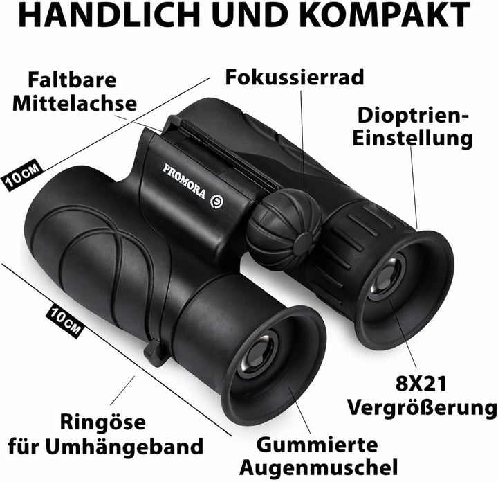 Fernglas für Kinder - Optimales Geschenk zu Ostern für kleine Jungen und Mädchen - Starke Vergrösser