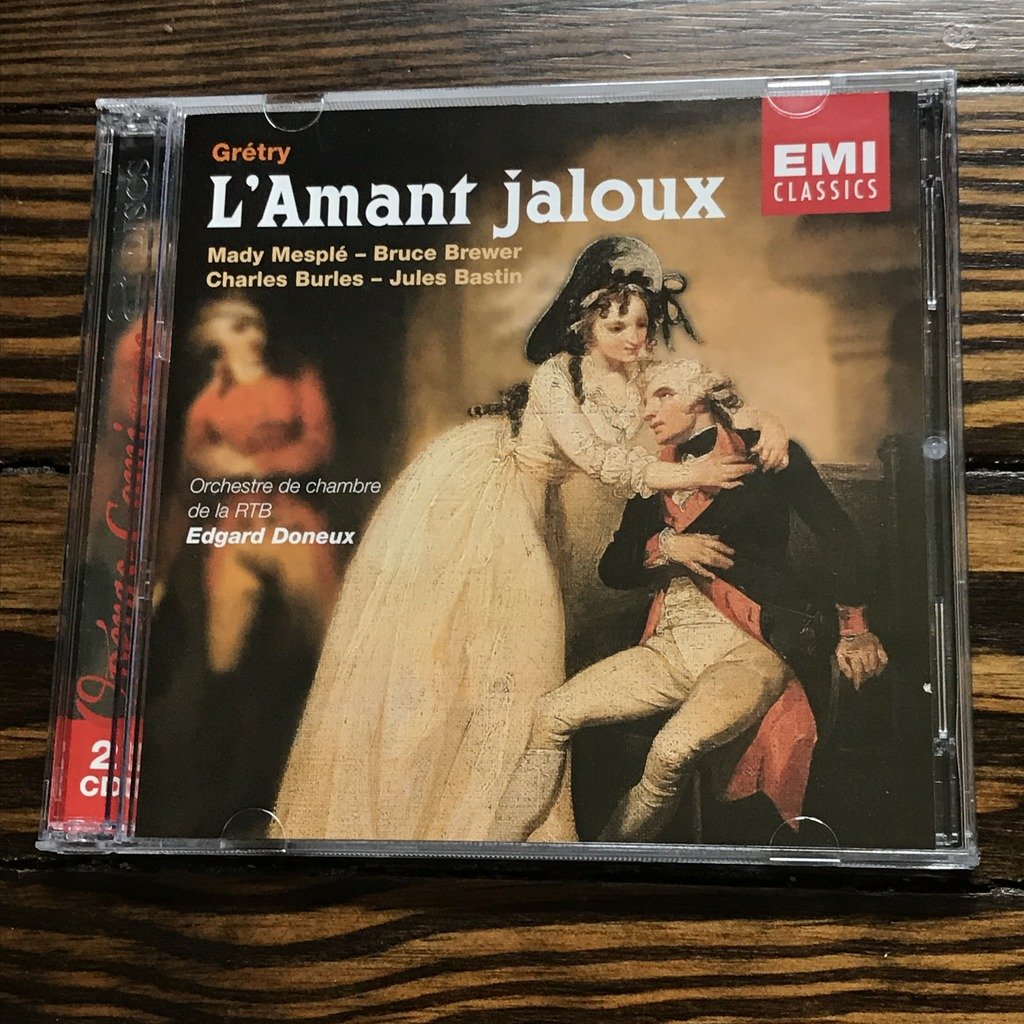 L'Amant Jaloux (Fr), Audio-CD