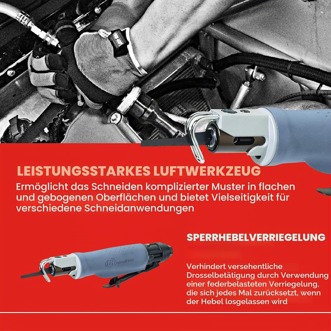 Ingersoll Rand Druckluft Stichsäge 529, vibrationsreduzierte Stichsäge, mit Anti-Vibrations-Griff Re