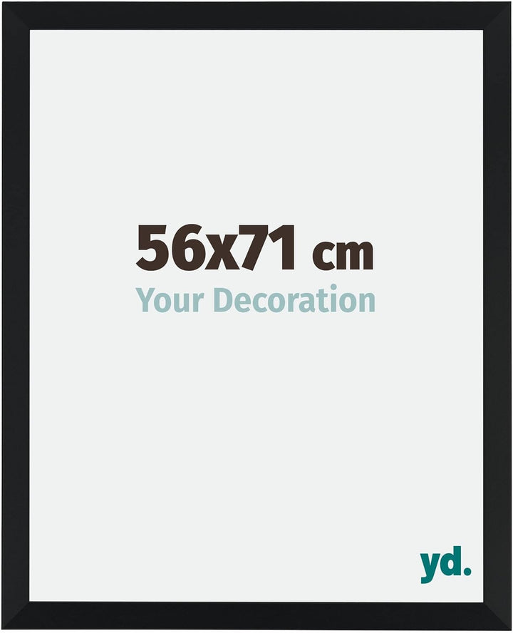 yd. Your Decoration - Bilderrahmen 56,00x71,00 cm - Bilderrahmen aus MDF mit Acrylglas - Antireflex