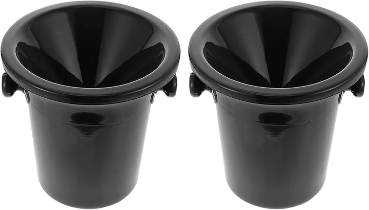 BESTonZON 2st Champagner Spucknapf Kühlbehälter Eiswürfeleimer Mini-kühlschrank Eimer Für Cocktailba
