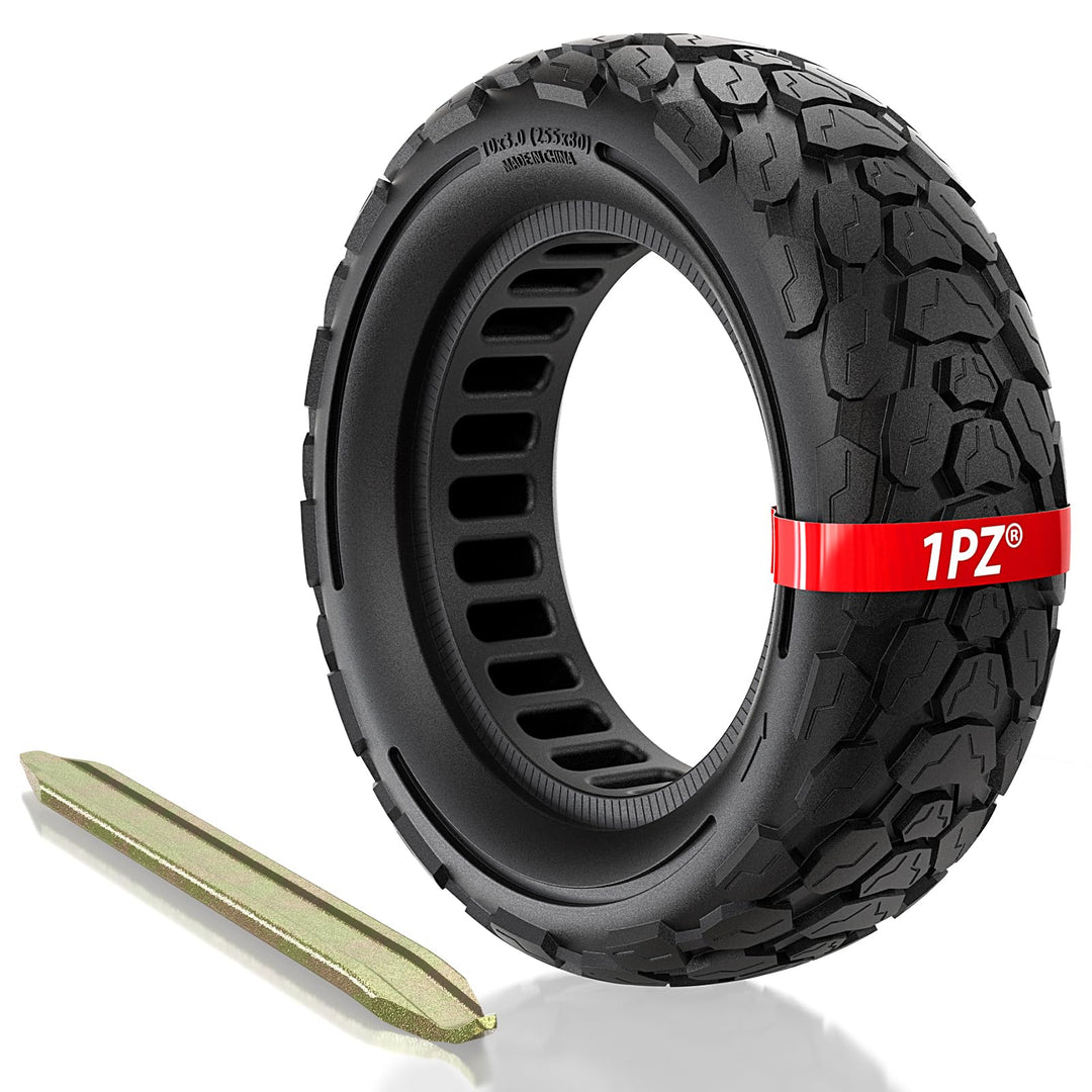 1PZ GKB-N01 10x3 80/65-6 255 x 80 Vollreifen Solide Reifen Ersatz für KUGOO M4 Zero 10X Kaabo Wolf W
