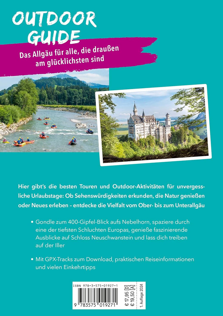 MARCO POLO OUTDOOR GUIDE Reiseführer Allgäu: Mit rund 150 Outdoor-Erlebnissen für alle, die am liebs