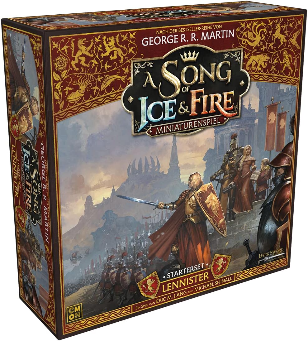 CMON, A Song of Ice & Fire – Lennister, Starterset, Tabletop, 2 Spieler, Ab 14+ Jahren, 45+ Minuten,