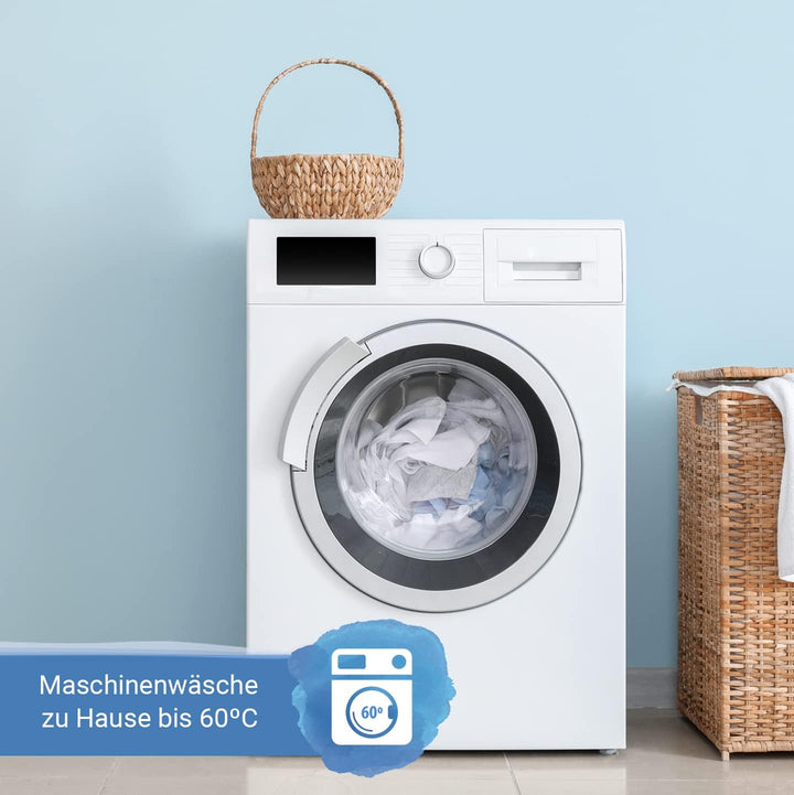 Velfont – Elastischer Matratzenbezug mit Reissverschluss, Frottee Baumwolle Matratzenauflage | Matra