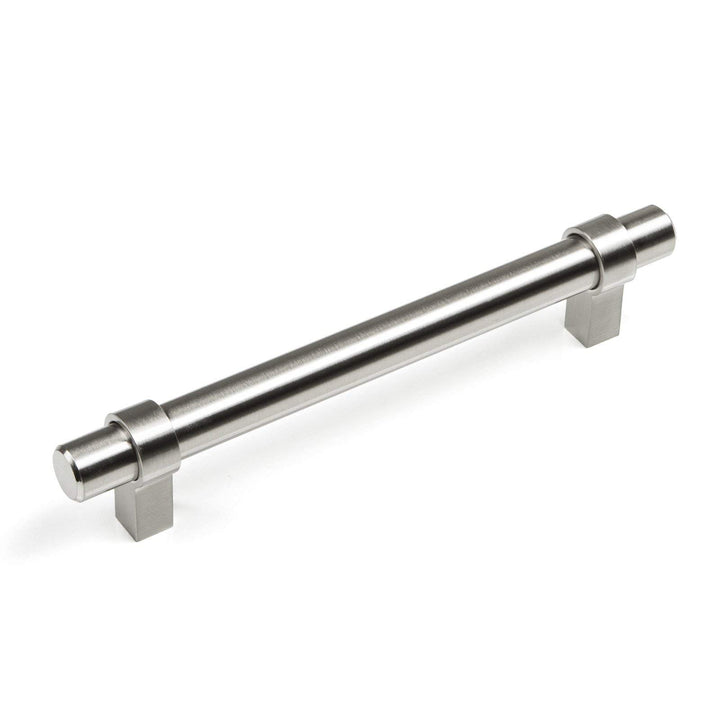 10 x SO-TECH® Relinggriff Schrankgriff G20 Edelstahloptik Ø 14 mm BA 128 mm (lieferbar 96 – 1090mm)