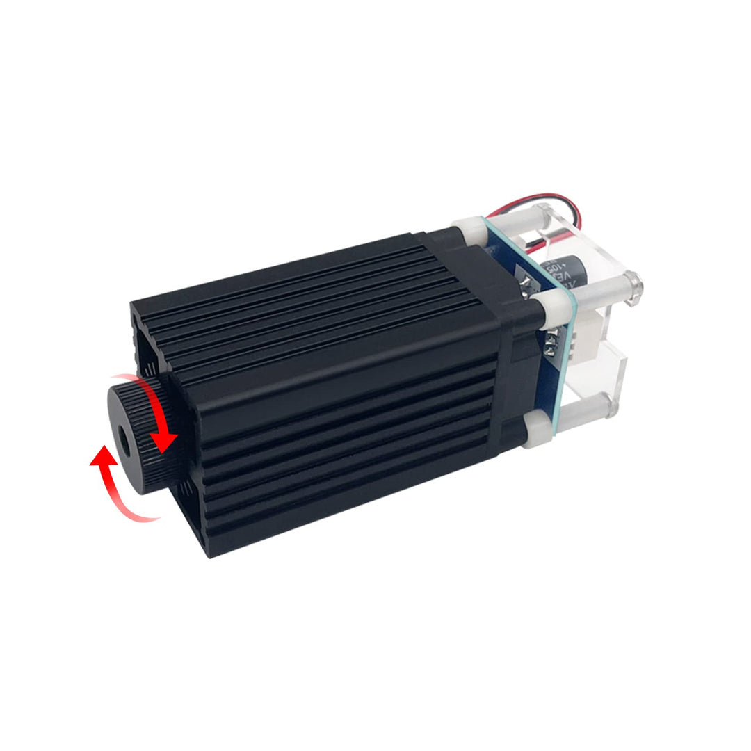 450nm 20W Lasermodul, LASER TREE 4W Ausgangsleistung Gravurmodul, Einstellbarer Brennpunkt, Blauer L