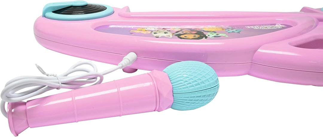 Lexibook, Gabby's Dollhouse, Elektronisches Klavier für Kinder mit Lichteffekten, Mikrofon, Schlagze