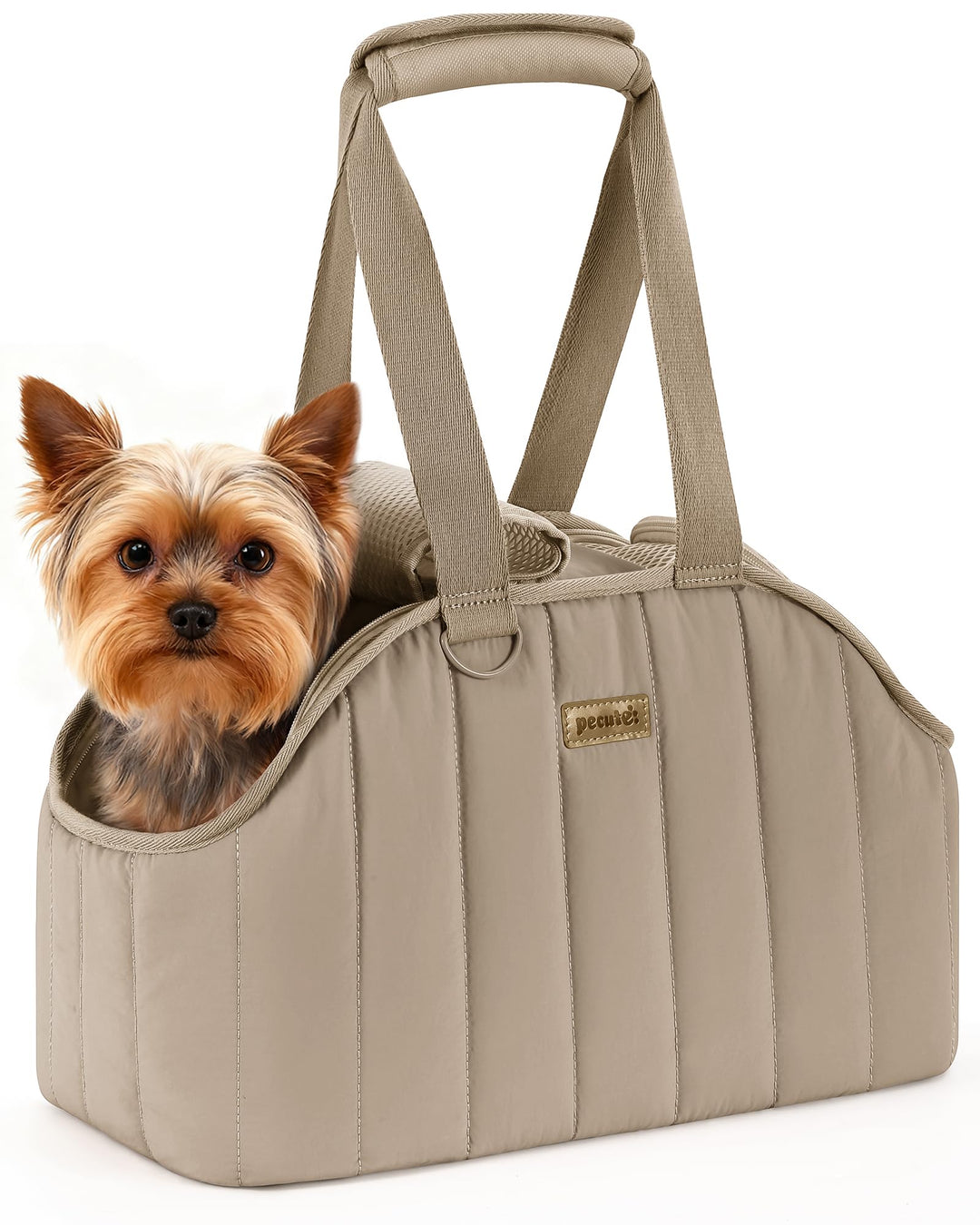 pecute Hundetasche für Kleine Hunde 4kg, Tragetasche Hund Hundetragetasche Leichte, Faltbare Hundetr