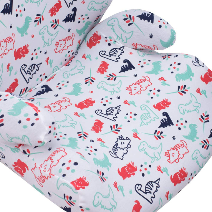 JYOKO KIDS Bezug kompatibel mit Britax Romer Kidfix, aus Baumwolle (Romer Kidfix, DINO PARTY), DINO