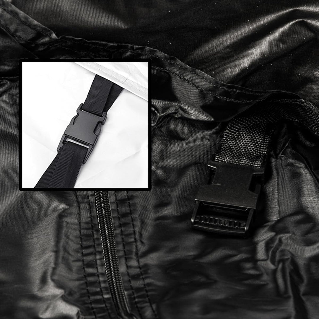 LST Autoabdeckung Outdoor Wasserdicht UV-Schutz Atmungsaktiv – Wind- & Staubdicht, Premium-Material,