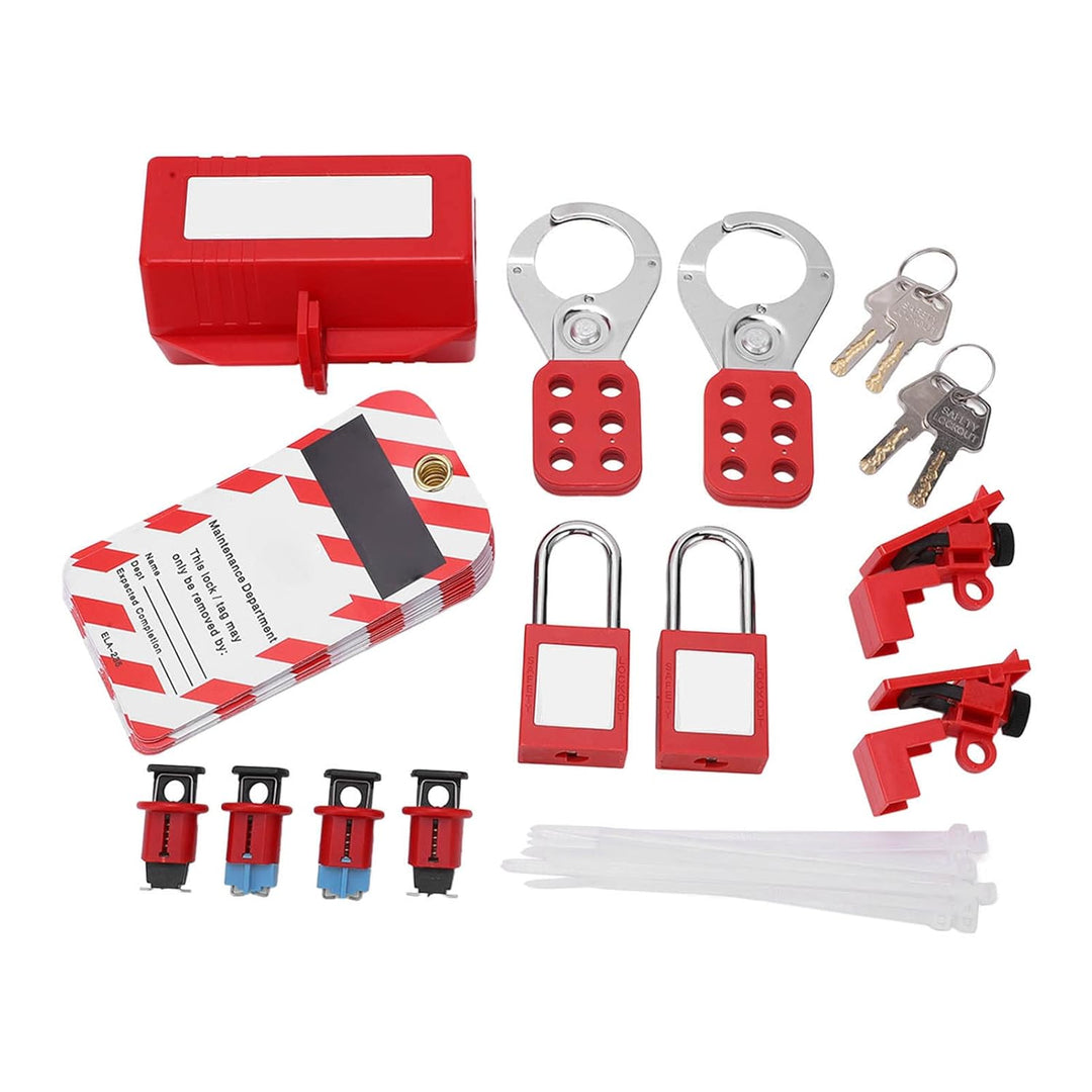 Elektrischer Leistungsschalter-Verriegelungs-Tagout-Satz, Sicherheitsschloss-Set, Elektrischer Leist