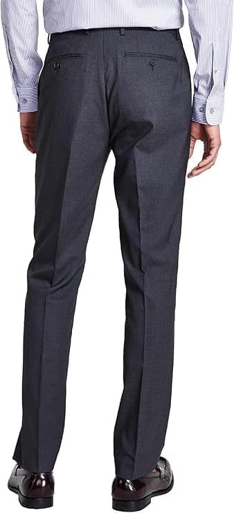 Calvin Klein Herren Slim Fit Kleid Klassische Hose 30W / 30L Grau, 30W / 30L Grau