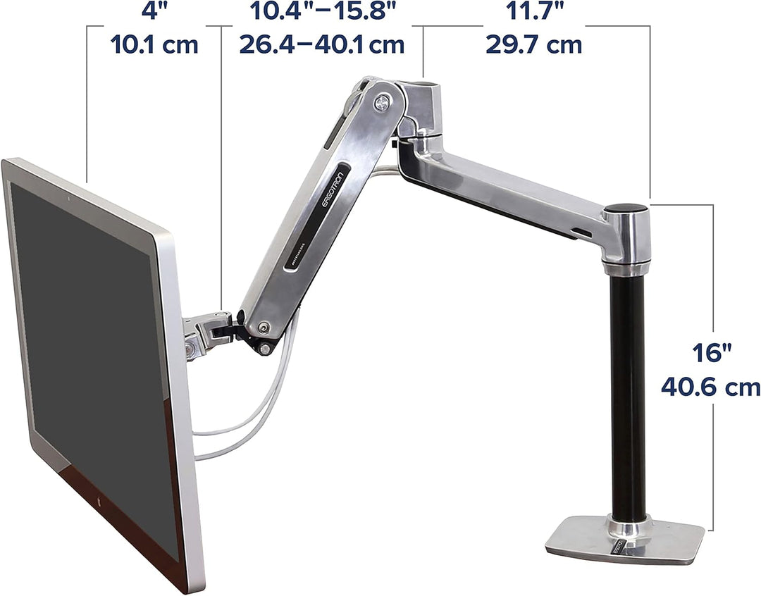 LX HD Steh-Sitz Monitor Arm - Tischhalterung für Monitore bis 13.6kg LX Arm HD Steh-Sitz 1 Monitor A