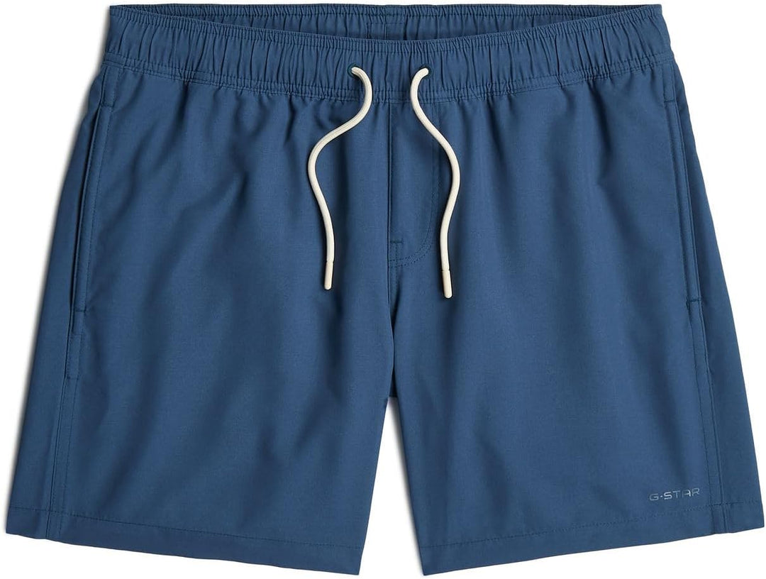 G-Star Herren Dirik Solid Swimshort Swim Trunks L Blau (Rank Blue D28342-a505-868), L Blau (Rank Blu
