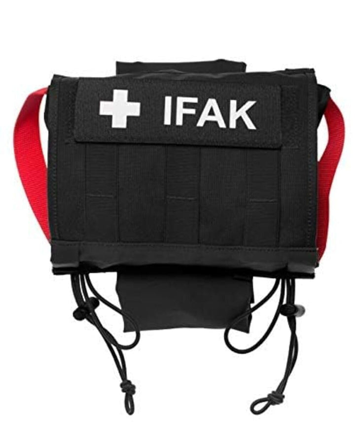 Tasmanian Tiger TT Head Rest IFAK Molle Erste Hilfe Kfz Auto Tasche für Kopfstützen leer, Schwarz, S