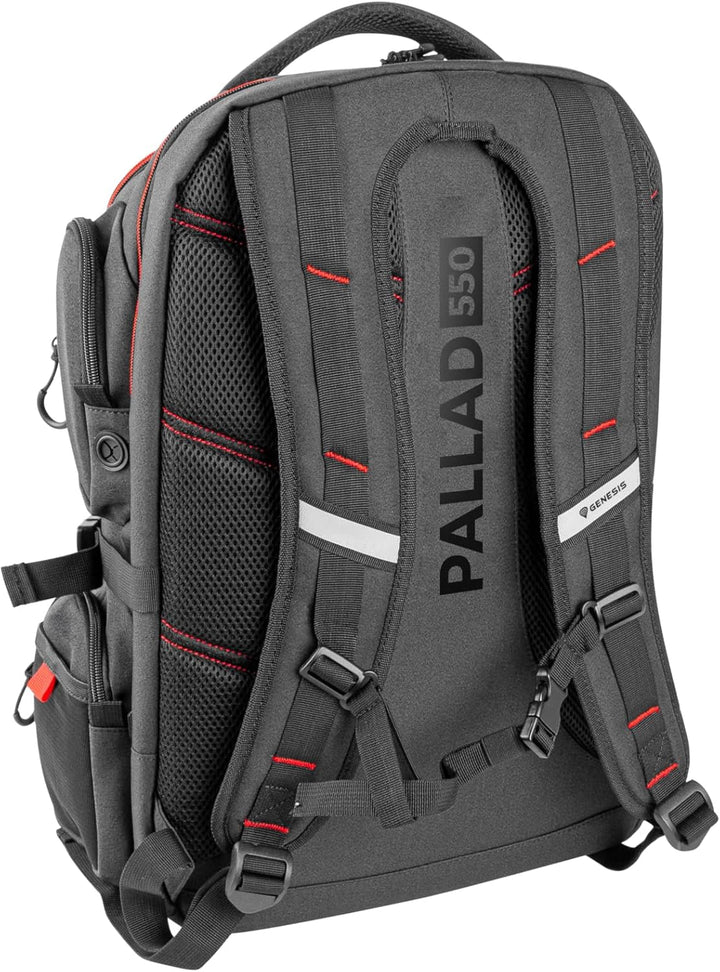 Genesis Notebook Rucksack PALLAD 550 schwarz (17,3")